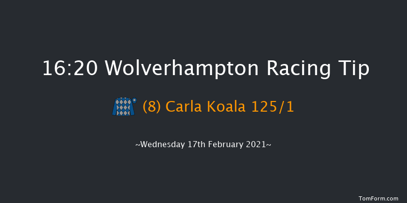 Heed Your Hunch At Betway Handicap (Div 1) Wolverhampton 16:20 Handicap (Class 6) 6f Mon 15th Feb 2021