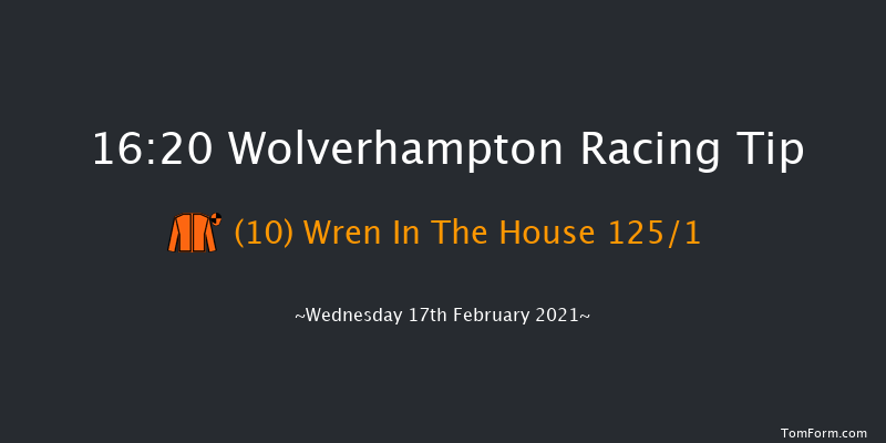 Heed Your Hunch At Betway Handicap (Div 1) Wolverhampton 16:20 Handicap (Class 6) 6f Mon 15th Feb 2021