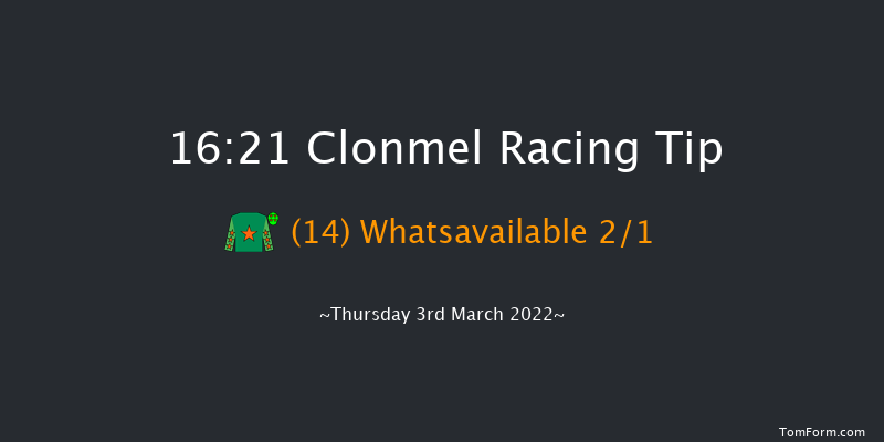 Clonmel 16:21 Maiden Hurdle 19f Thu 17th Feb 2022