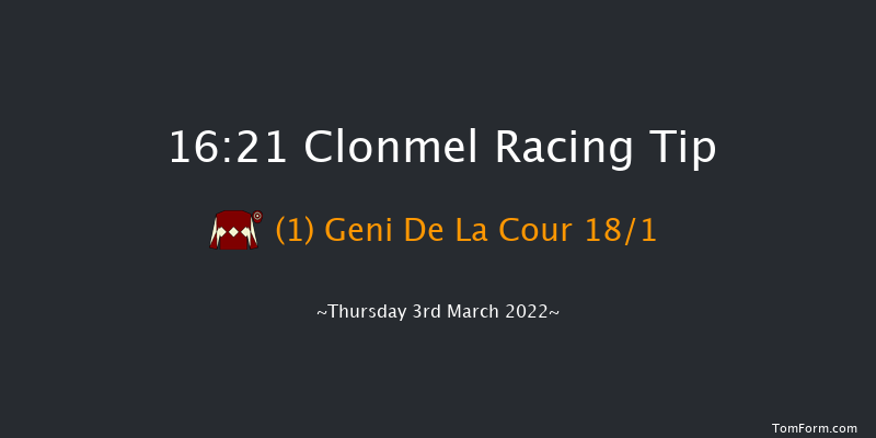 Clonmel 16:21 Maiden Hurdle 19f Thu 17th Feb 2022