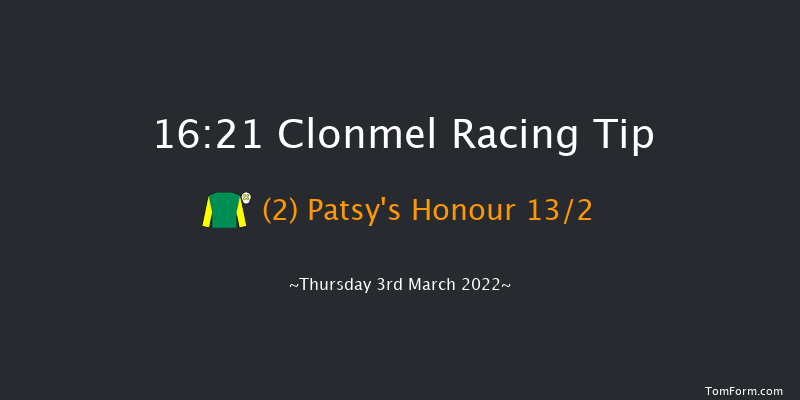 Clonmel 16:21 Maiden Hurdle 19f Thu 17th Feb 2022