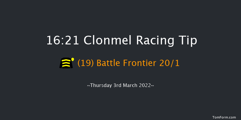 Clonmel 16:21 Maiden Hurdle 19f Thu 17th Feb 2022