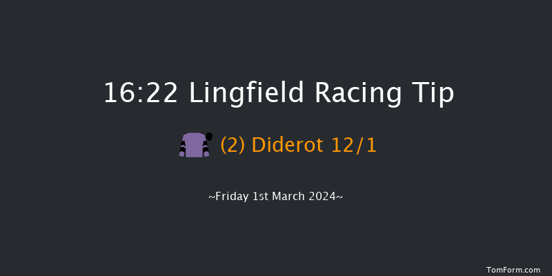 Lingfield  16:22 Handicap
(Class 2) 10f Fri 23rd Feb 2024