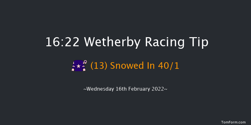 Wetherby 16:22 Handicap Hurdle (Class 5) 20f Sat 5th Feb 2022