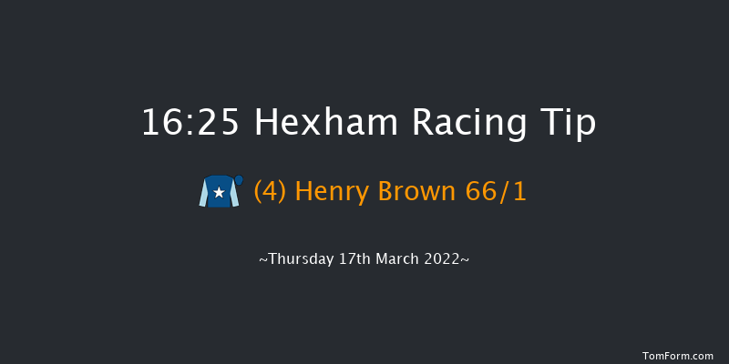 Hexham 16:25 Handicap Chase (Class 5) 20f Wed 8th Dec 2021