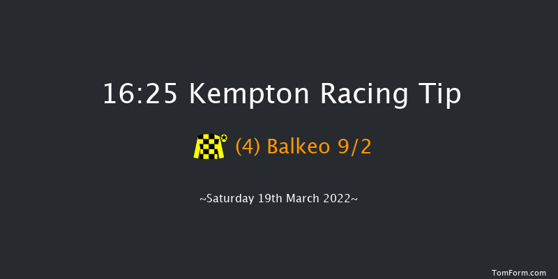 Kempton 16:25 Maiden Hurdle (Class 4) 21f Wed 16th Mar 2022