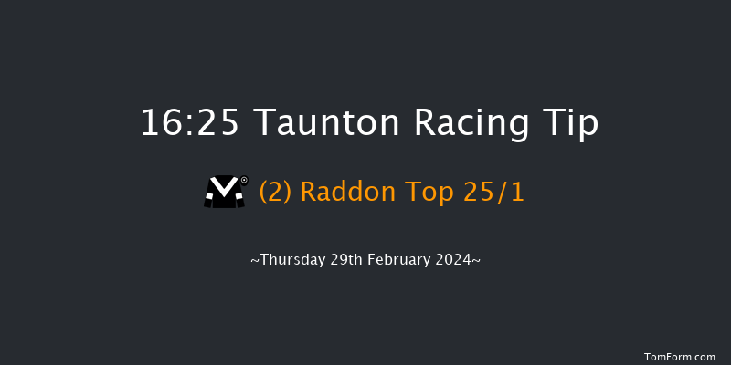 Taunton  16:25 Handicap Hurdle (Class 4)
24f Tue 20th Feb 2024