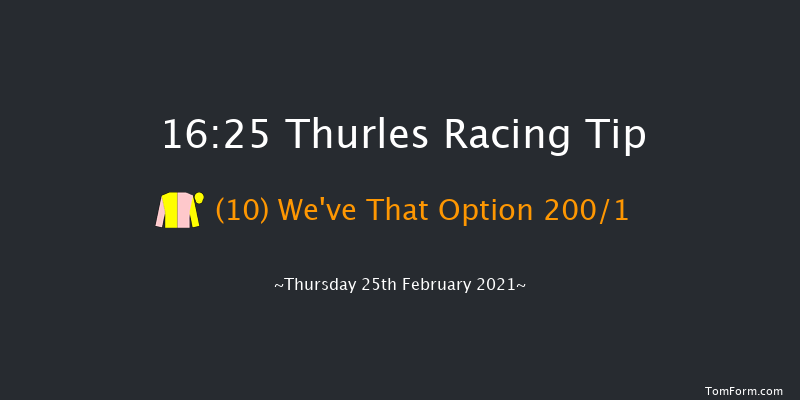 I.N.H. Stallion Owners EBF Maiden Hurdle Thurles 16:25 Maiden Hurdle 23f Mon 15th Feb 2021