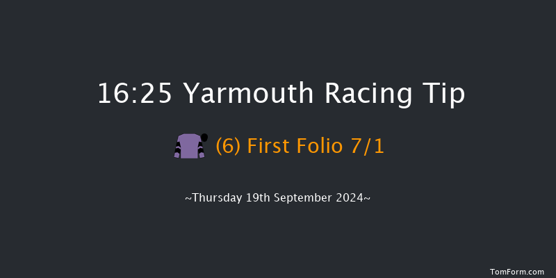 Yarmouth  16:25 Handicap (Class 3) 6f Wed 18th Sep 2024