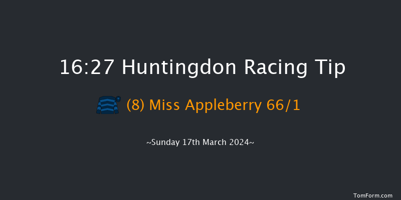 Huntingdon  16:27 NH Flat Race (Class 5)
16f Wed 13th Mar 2024