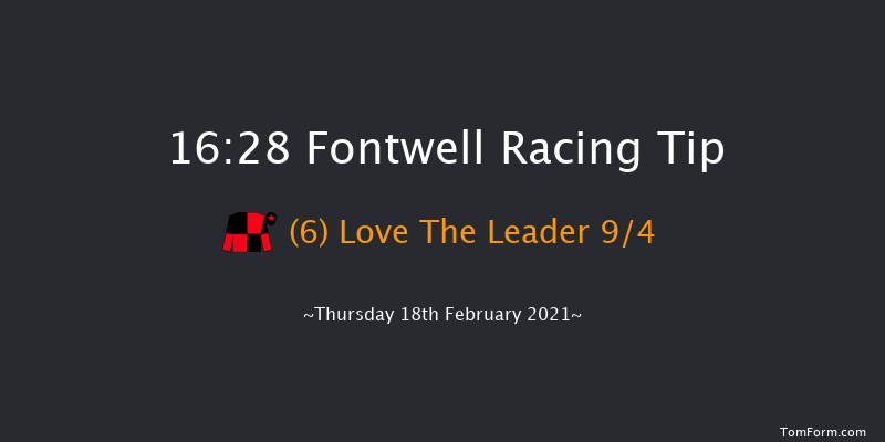 'Fruity O'Rooney HOTSR' Conditional Jockeys' Veterans' Handicap Chase Fontwell 16:28 Handicap Chase (Class 4) 26f Thu 14th Jan 2021