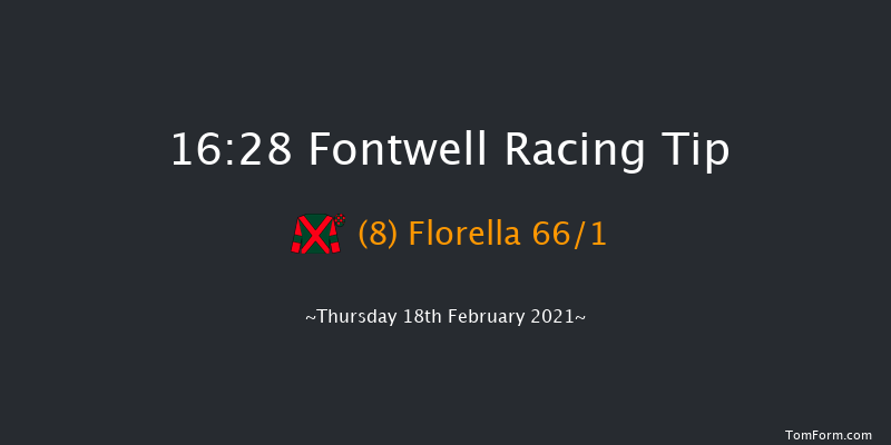 'Fruity O'Rooney HOTSR' Conditional Jockeys' Veterans' Handicap Chase Fontwell 16:28 Handicap Chase (Class 4) 26f Thu 14th Jan 2021