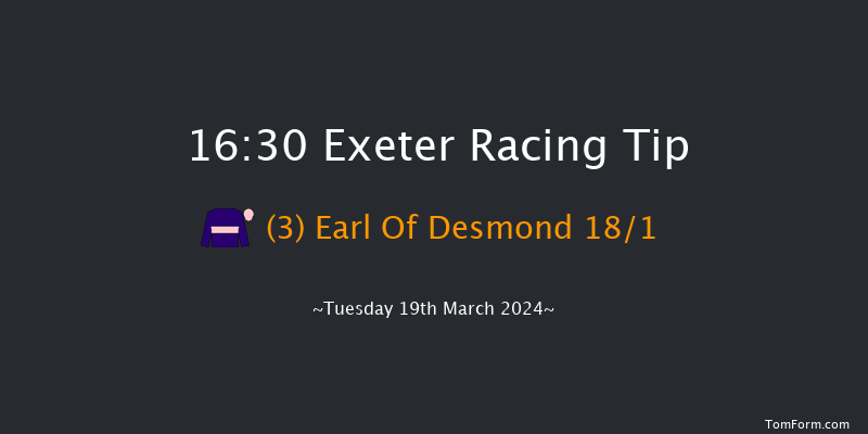 Exeter  16:30 Hunter Chase (Class 5) 24f Fri 8th Mar 2024