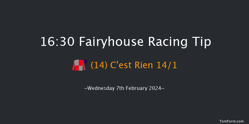 Fairyhouse  16:30 Handicap
Hurdle 20f Sat 27th Jan 2024