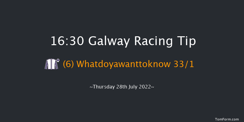 Galway 16:30 Maiden Hurdle 21f Wed 27th Jul 2022