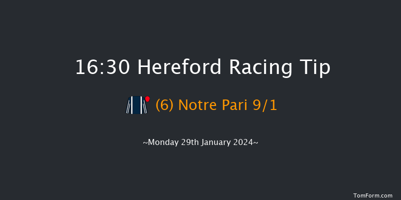 Hereford  16:30 Hunter Chase (Class 5) 21f Thu 4th Jan 2024