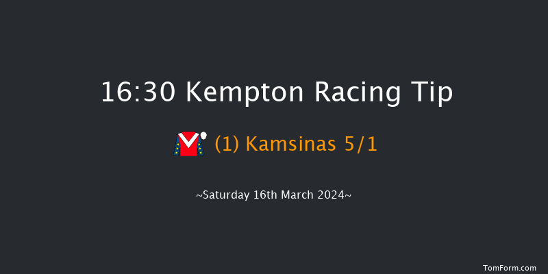 Kempton  16:30 Novices Hurdle (Class 4) 21f Wed 13th Mar 2024