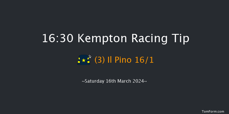 Kempton  16:30 Novices Hurdle (Class 4) 21f Wed 13th Mar 2024