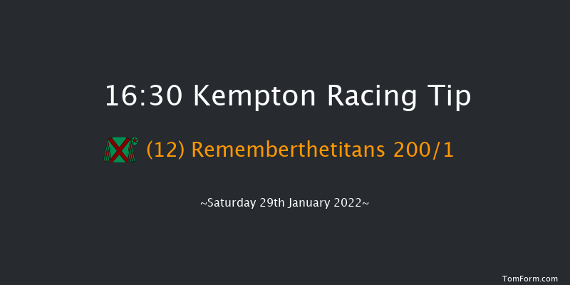 Kempton 16:30 Stakes (Class 6) 8f Wed 26th Jan 2022