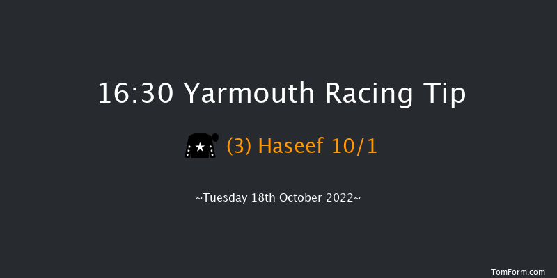 Yarmouth 16:30 Handicap (Class 6) 6f Mon 10th Oct 2022