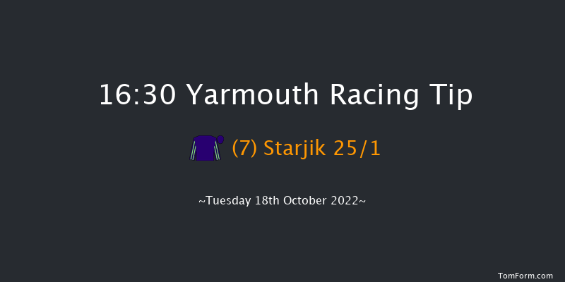 Yarmouth 16:30 Handicap (Class 6) 6f Mon 10th Oct 2022