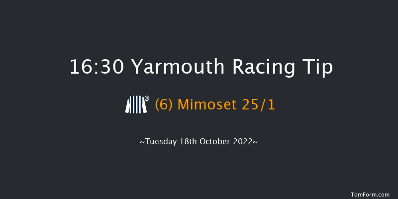 Yarmouth 16:30 Handicap (Class 6) 6f Mon 10th Oct 2022