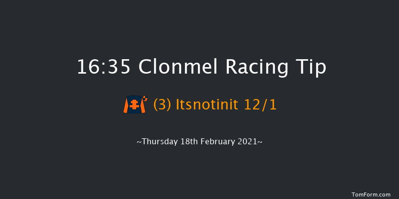 Monksgrange Beginners Chase Clonmel 16:35 Maiden Chase 20f Tue 19th Jan 2021