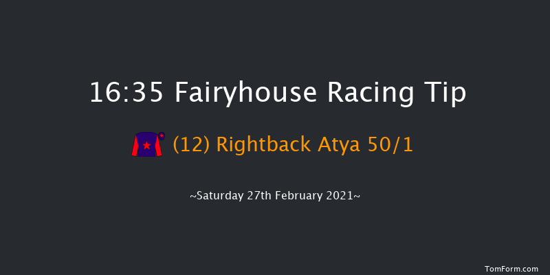 Easter Festival 3rd - 5th April Handicap Hurdle (80-109) Fairyhouse 16:35 Handicap Hurdle 23f Mon 22nd Feb 2021