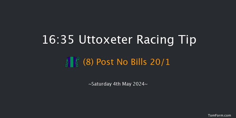 Uttoxeter  16:35 Handicap Chase (Class 4)
21f Wed 24th Apr 2024