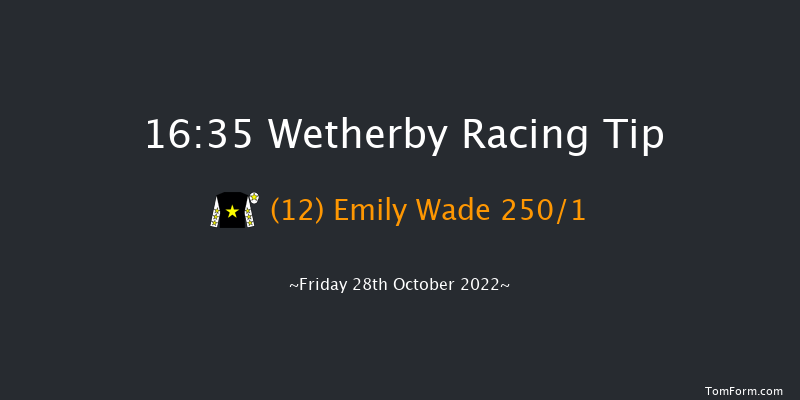 Wetherby 16:35 Maiden Hurdle (Class 3) 16f Wed 12th Oct 2022