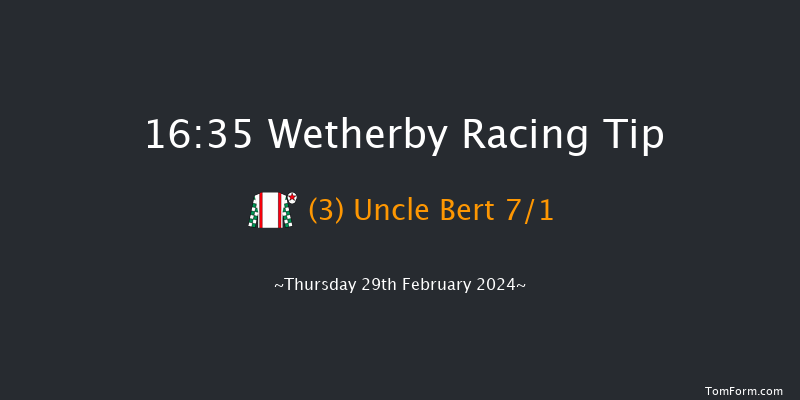 Wetherby  16:35 Handicap Hurdle (Class 3)
20f Sat 3rd Feb 2024