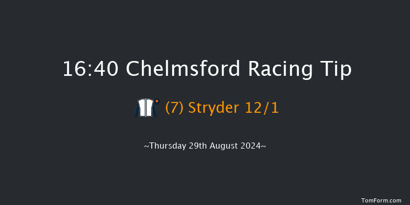 Chelmsford  16:40 Stakes (Class 6) 5f Thu 22nd Aug 2024