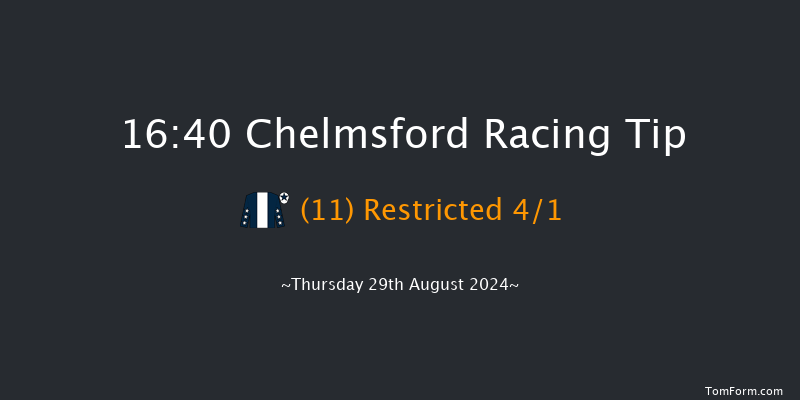 Chelmsford  16:40 Stakes (Class 6) 5f Thu 22nd Aug 2024