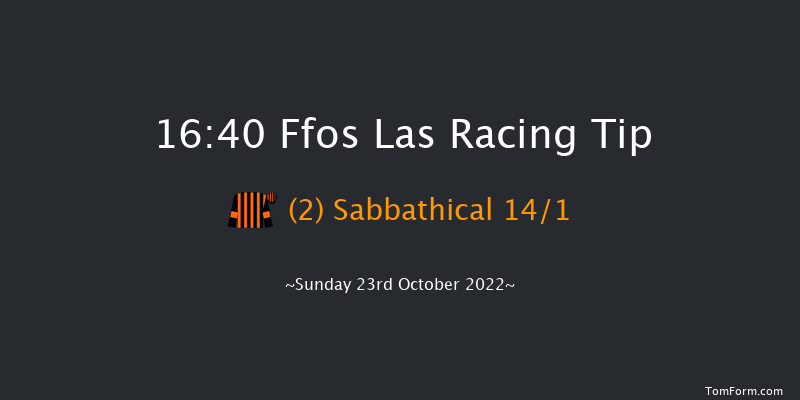 Ffos Las 16:40 Handicap Hurdle (Class 5) 16f Sun 9th Oct 2022