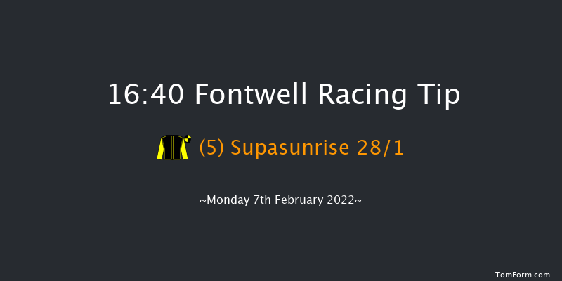 Fontwell 16:40 Handicap Hurdle (Class 5) 22f Sun 30th Jan 2022