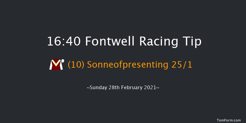 Taste Champagne At champagnepiaff.com Open Hunters' Chase Fontwell 16:40 Hunter Chase (Class 6) 26f Thu 18th Feb 2021