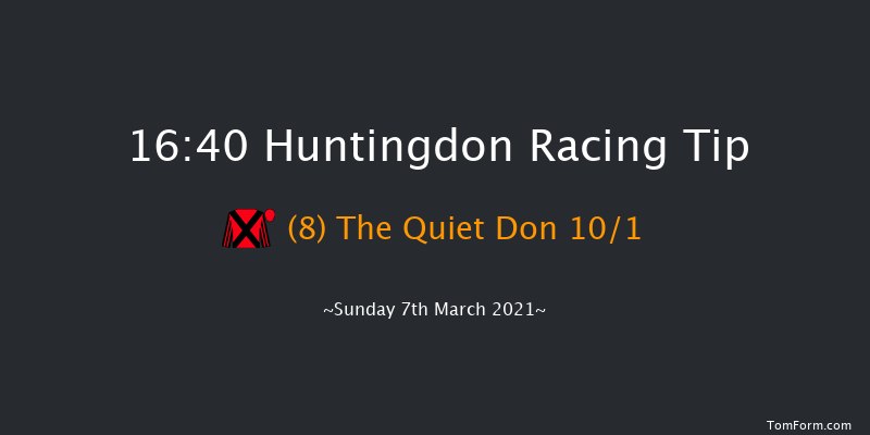 Thank You Our Supportive Annual Badgeholders Handicap Hurdle Huntingdon 16:40 Handicap Hurdle (Class 5) 25f Thu 25th Feb 2021