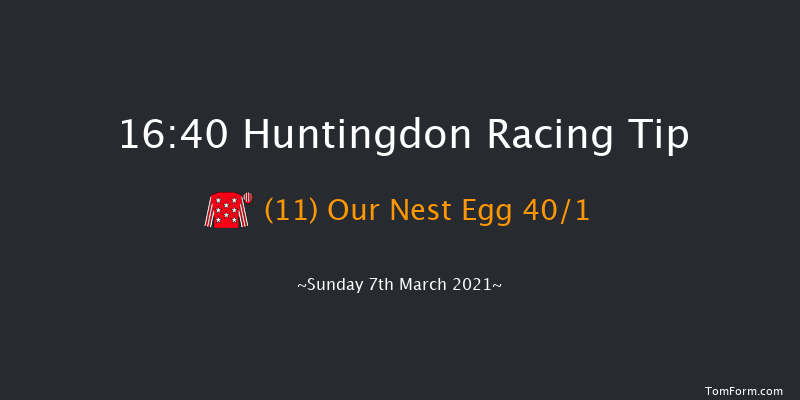 Thank You Our Supportive Annual Badgeholders Handicap Hurdle Huntingdon 16:40 Handicap Hurdle (Class 5) 25f Thu 25th Feb 2021