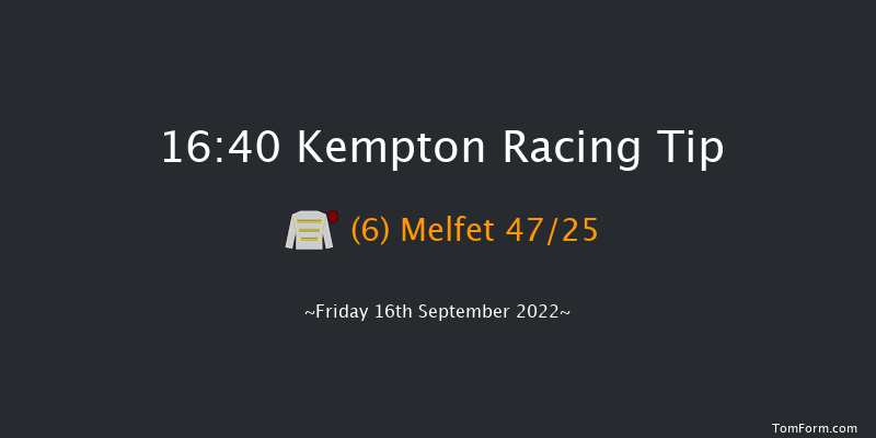 Kempton 16:40 Stakes (Class 5) 8f Mon 12th Sep 2022