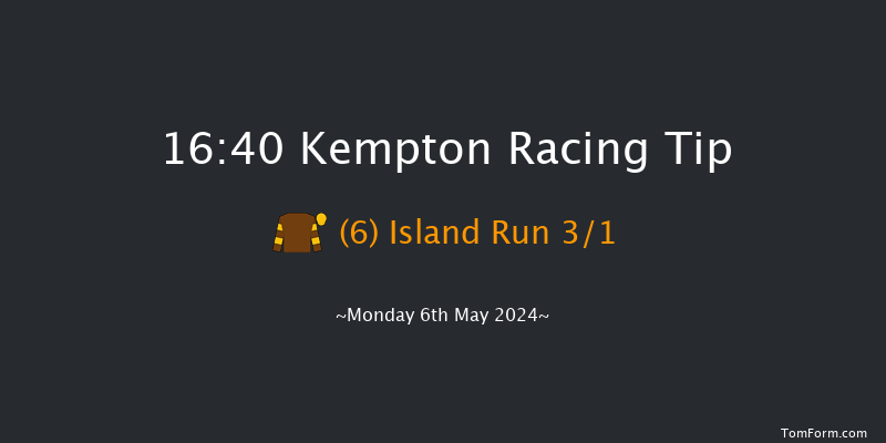 Kempton  16:40 Handicap Hurdle (Class 4)
24f Wed 1st May 2024