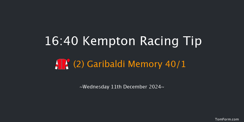 Kempton  16:40 Stakes (Class 5) 8f Wed 4th Dec 2024