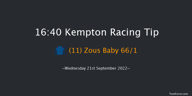 Kempton 16:40 Stakes (Class 5) 6f Fri 16th Sep 2022