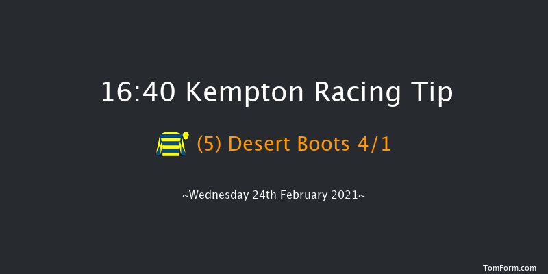 Unibet 3 Uniboosts A Day Apprentice Handicap Kempton 16:40 Handicap (Class 4) 6f Wed 17th Feb 2021