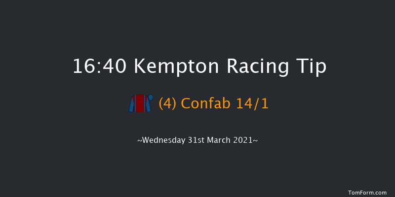 Bet At Racing TV Classified Stakes Kempton 16:40 Stakes (Class 6) 12f Sat 27th Mar 2021