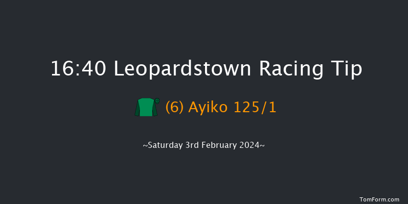 Leopardstown  16:40 NH Flat Race 16f Fri 29th Dec 2023