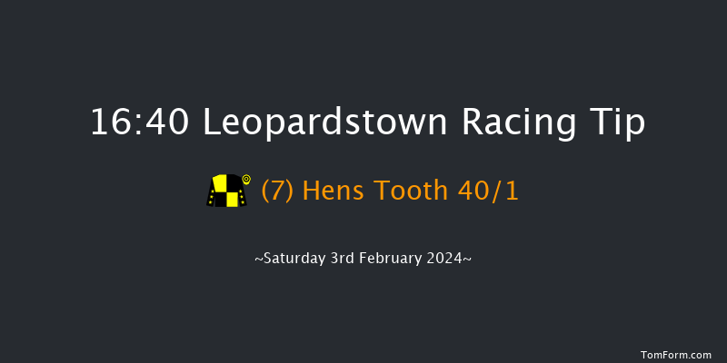 Leopardstown  16:40 NH Flat Race 16f Fri 29th Dec 2023