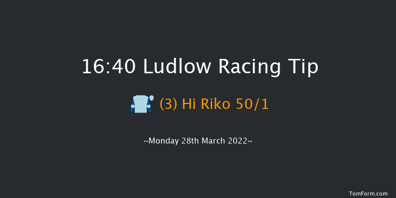 Ludlow 16:40 Maiden Hurdle (Class 4) 21f Wed 23rd Mar 2022