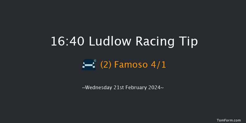 Ludlow  16:40 Handicap Chase (Class 5) 16f Wed 7th Feb 2024