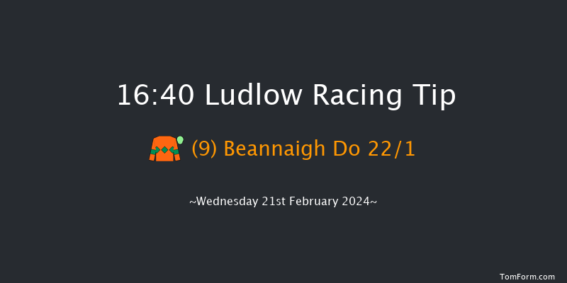 Ludlow  16:40 Handicap Chase (Class 5) 16f Wed 7th Feb 2024