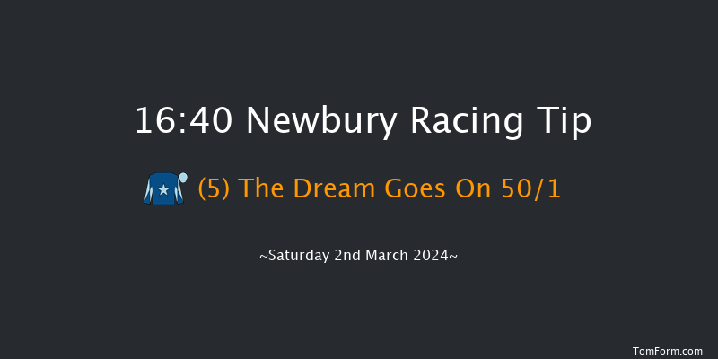 Newbury  16:40 NH Flat Race (Class 2) 16f Fri 1st Mar 2024